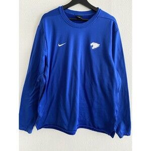 Nike Men’s XL Blue Crew Neck Sweatshirt Kentucky Wildcats Pullover Sportswear H